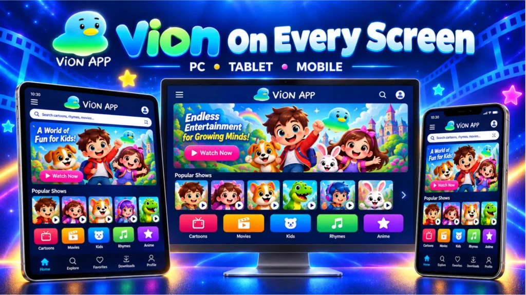 Vion App APK_ Entertainment on Every Screen